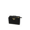 Prada Nylon and Leather French Wallet
