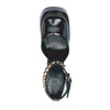 Versace Leather Platform Sandals