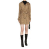 Versace Logo Trench Coat