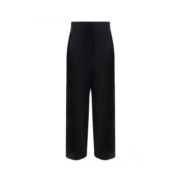 Salvatore Ferragamo Silk And Linen Pants