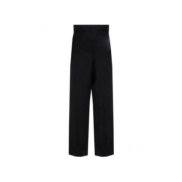 Salvatore Ferragamo Silk And Linen Pants