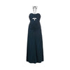 Self-Portrait Cut-Out Ruched Maxi Dress