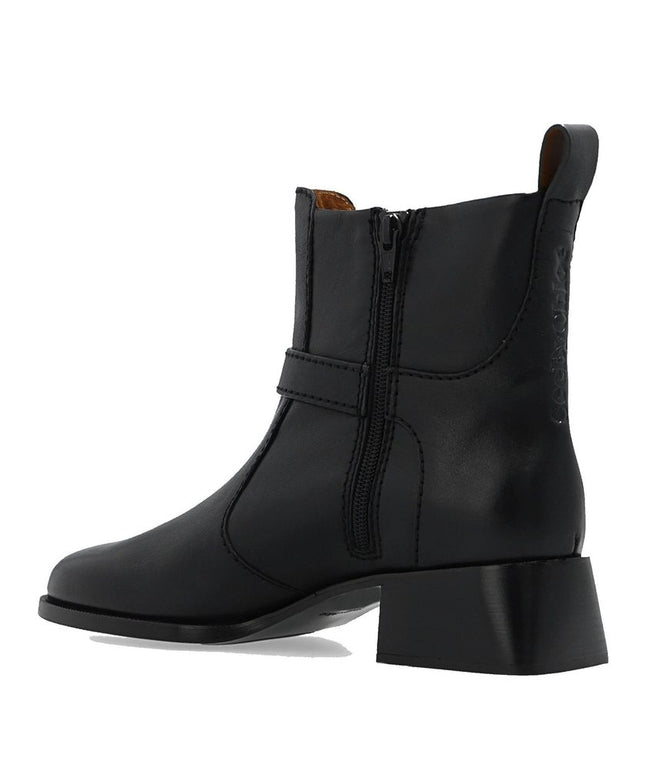 See By Chloé Lory Leather Ankle Boots