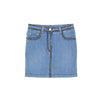 Moschino Couture Cotton Denim Skirt