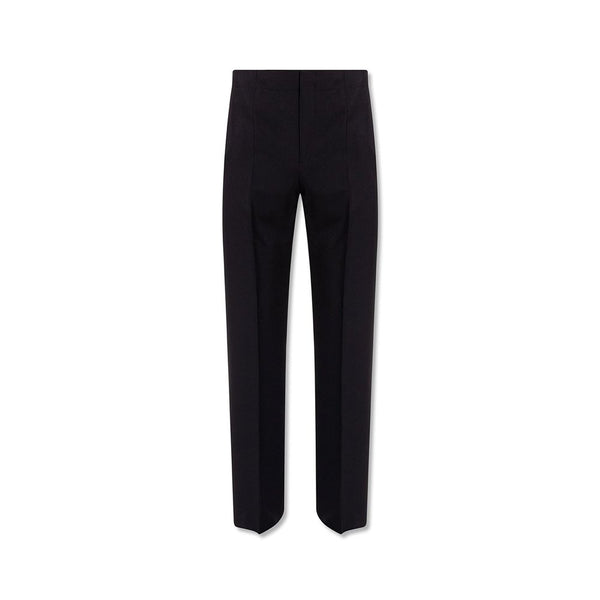 Salvatore Ferragamo Cotton And Silk Pants