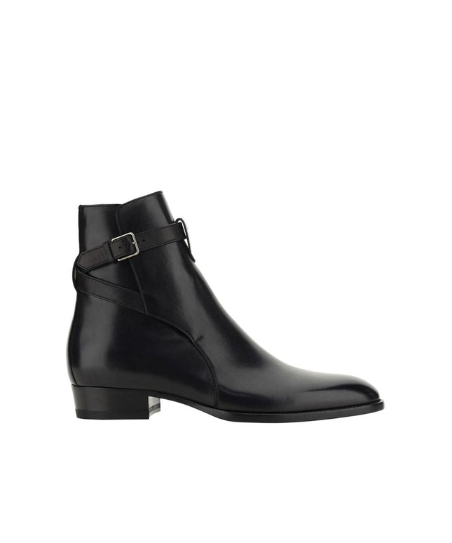Saint Laurent Wyatt Jodhpur Ankle Boots