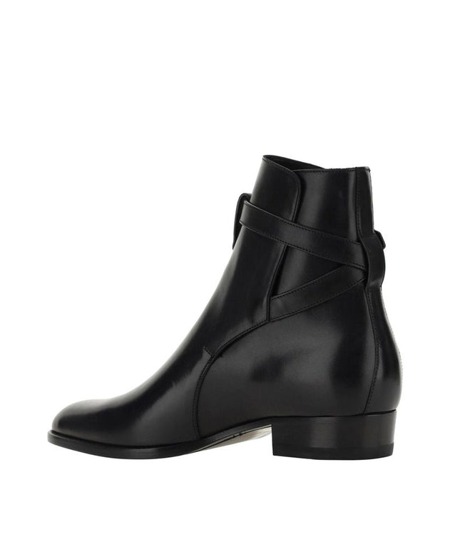 Saint Laurent Wyatt Jodhpur Ankle Boots
