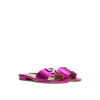 Sergio Rossi Leather Flat Sandals