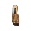 Sergio Rossi Leather Flat Sandals