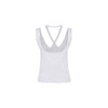 MM6 Maison Margiela Ribbed Cotton Top