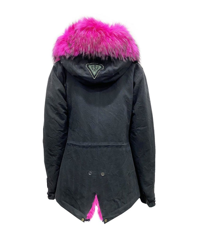 AS65 Canvas Embellished Parka Jacket
