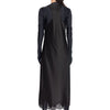 Balenciaga Satin Strappy Midi Dress