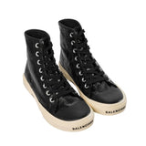 Balenciaga Paris Leather Sneakers