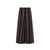 Burberry Checked Wide Leg Canvas Pants