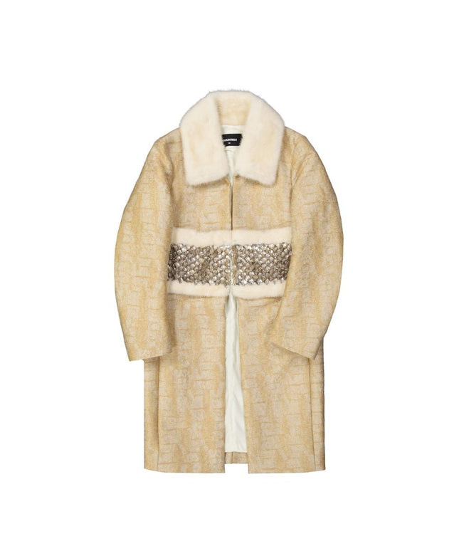 Dsquared² Crystal Embellished Coat