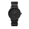 Cluse Black Leather Watch