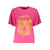 Cavalli Class Pink Cotton Tops & T-Shirt