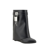 Givenchy Black Calf Leather Bos Taurus Ankle Boots