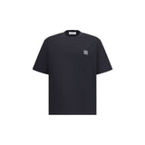 Stone Island Black Cotton T-Shirt