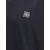 Stone Island Black Cotton T-Shirt