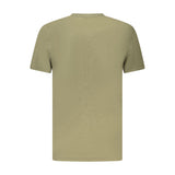 Hugo Boss Green Cotton Men T-Shirt