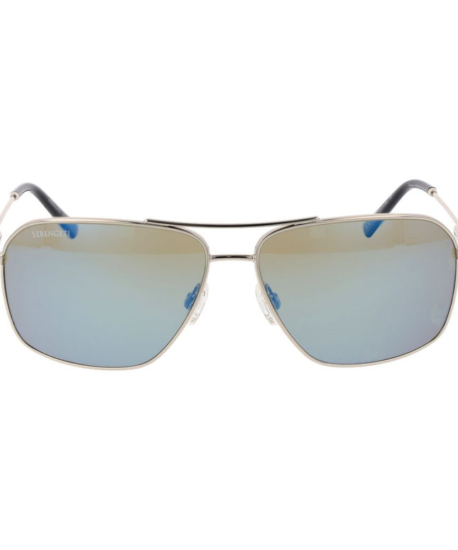 Serengeti Silver Men Sunglass