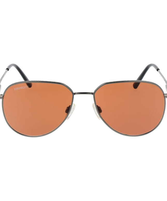 Serengeti Gray Men Sunglass