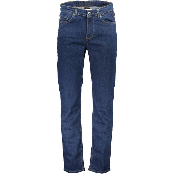Napapijri Blue Cotton Jeans & Pant