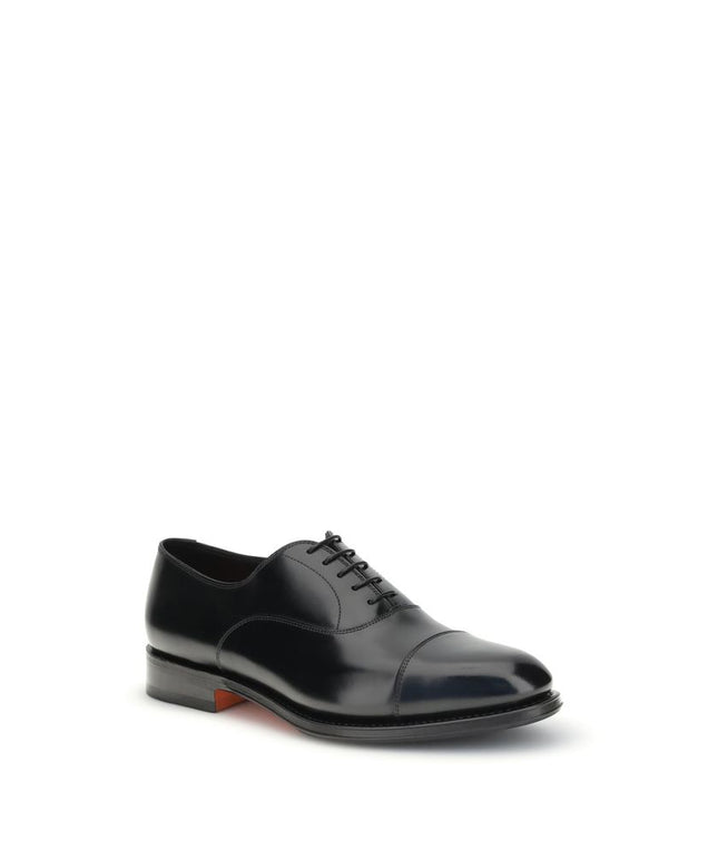 Santoni Leather Lace-ups