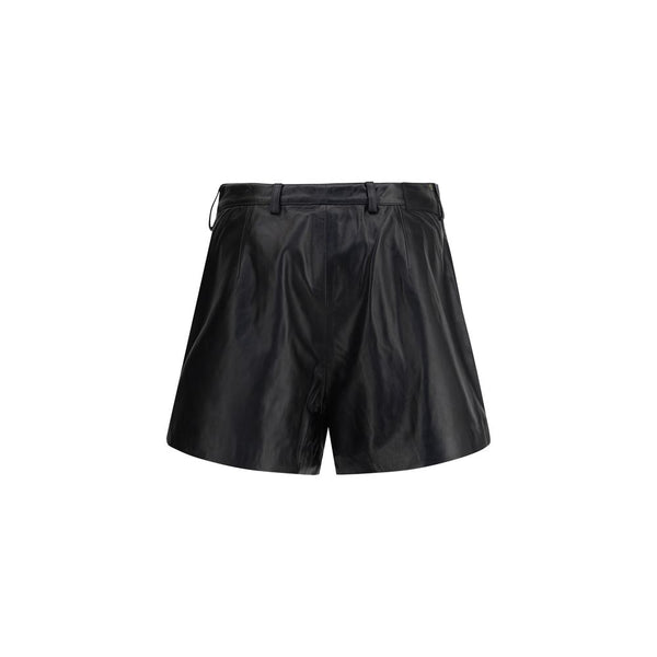 R13 Leather Shorts