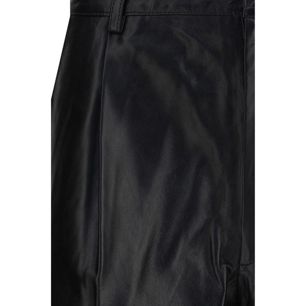 R13 Leather Shorts