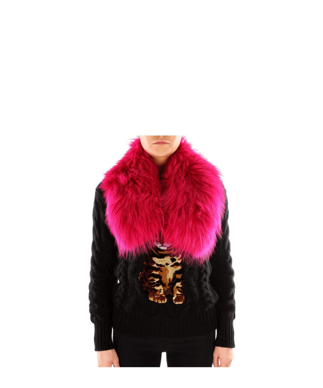 Mr. Mrs. Shirt Pink Fur Foulards