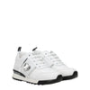 Love Moschino White Leather Low Tops