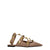 Valentino Garavani Pink Leather Flat Sandals