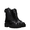 Stuart Weitzman Black Leather Ankle Boots