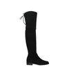 Stuart Weitzman Black Leather Over The Knee