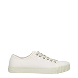 Maison Margiela White Fabric Low Top Sneakers
