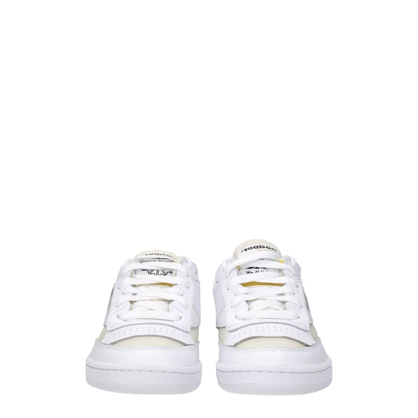 Maison Margiela White Fabric Low Top Sneakers