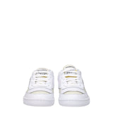 Maison Margiela White Fabric Low Top Sneakers