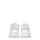 Maison Margiela White Leather Athletic Sneakers