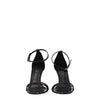 Furla Black Leather Stiletto Heels Sandals