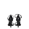 Furla Black Leather Stiletto Heels Sandals