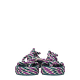 Isabel Marant Multicolor Fabric Flat Sandals