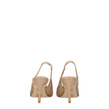 Stuart Weitzman Beige Leather High Heel Pumps