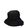 Jacquemus Black Cotton Bucket Hats