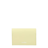 Jil Sander Yellow Leather Cardholders