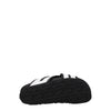 Palm Angels White Leather Slippers Sandals