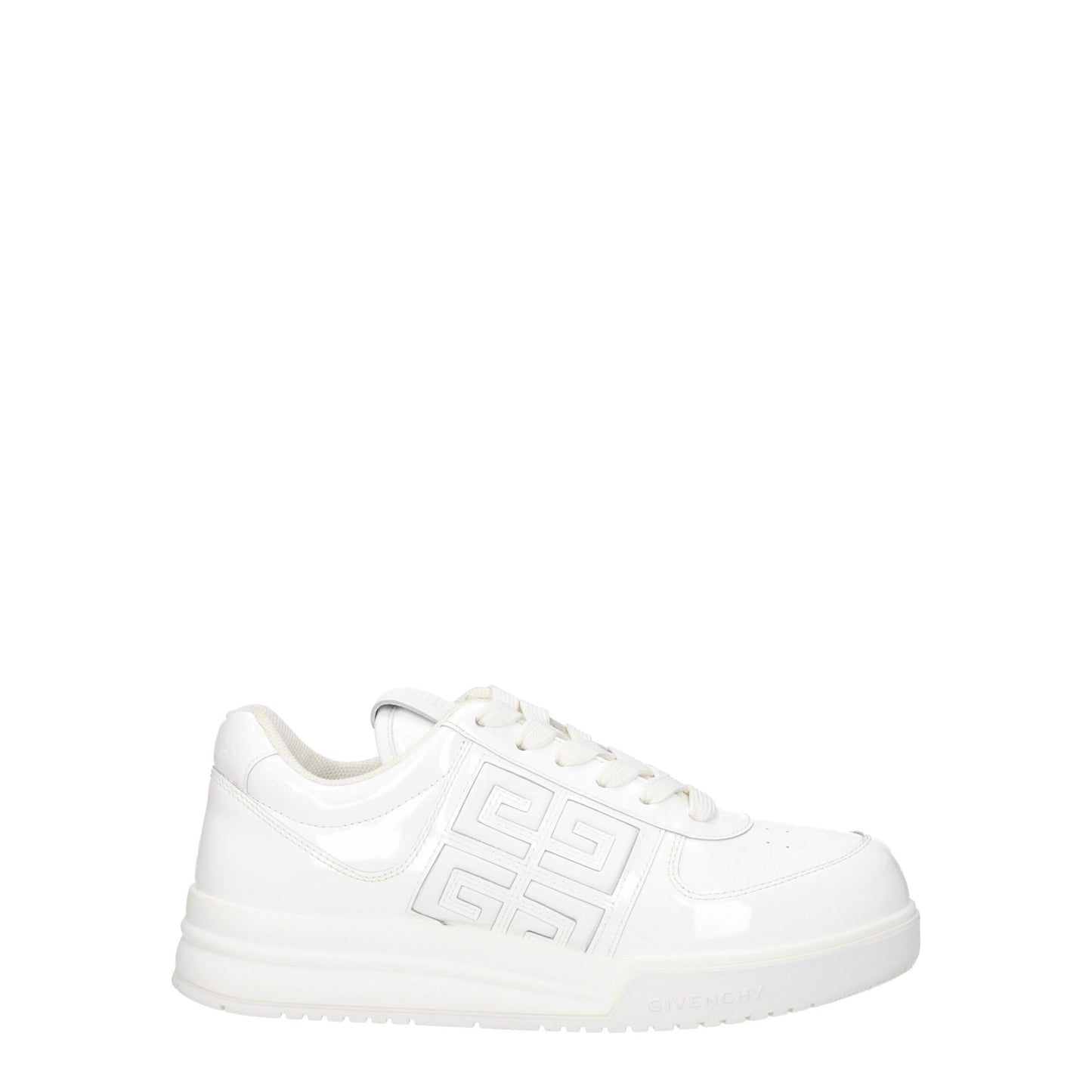 Givenchy White Leather Low Top Sneakers