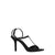 Givenchy Black Satin Stiletto Heels Sandals