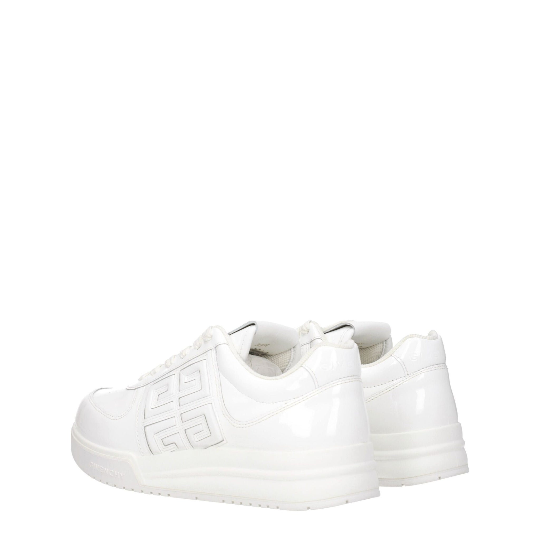 Givenchy White Leather Low Top Sneakers